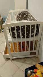 Lettino e materasso paracolpi