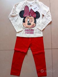 Completo Bimba Minnie Disney 30 Mesi - NUOVO