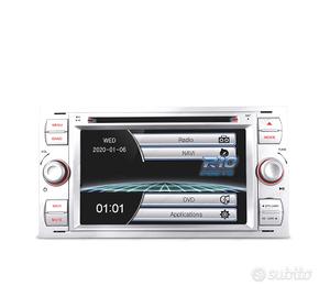 NAVIGATORE RADIO 7" PER FORD QUADRATA COLORE ARGE