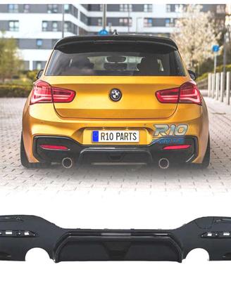 DIFFUSORE BMW F20 F21 LCI 15-19 LOOK CS DOPPIA USC
