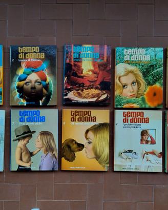 TEMPO DI DONNA Fabbri 1971 completa 10 vol vintage