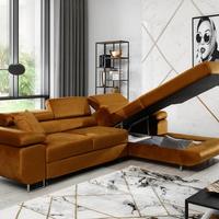 Divano letto matrimoniale angolare Dortmund