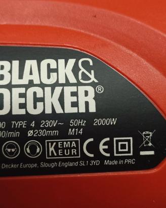 SMERIGLIATRICE BLACK & DECKER