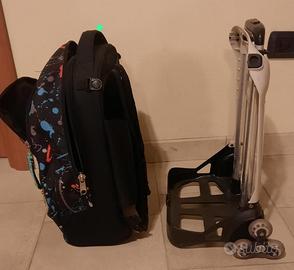 Trolley zaino scuola Seven