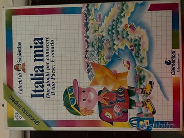 Vintage gioco Sapientino Italia Mia