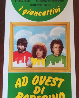 Ad ovest di Paperino Locandina originale 1981 A
