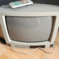 Tv tubo catodico Mivar 14 pollici retro game