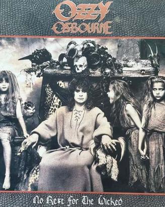 Lp33 giri Ozzy Osbourne no rest for the wicked