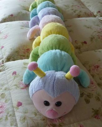 Peluche bruco nuovo