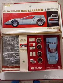 Kit BANDAI Alfa Romeo. 1600 scarabeo scala 1/16