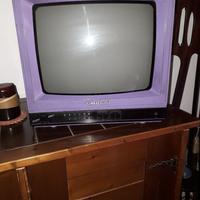 televisione portatile vintage 