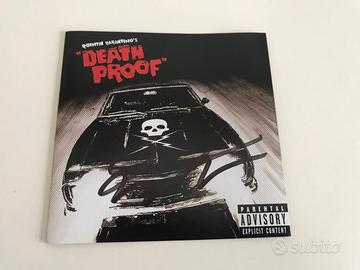 CD Quentin Tarantino A prova di morte autografato