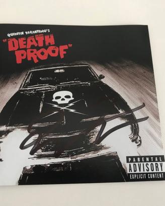 CD Quentin Tarantino A prova di morte autografato