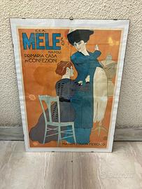 Stampa d’epoca Mele & C. di Napoli.