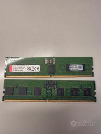 Ram Kingston 2x16gb ddr5 4800mhz