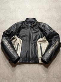 Giacca Moto Pelle Dainese Santa Monica Taglia 52