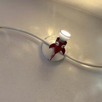 Lampadario con fari alogeni cameretta bambini