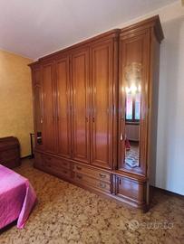 camera matrimoniale in noce