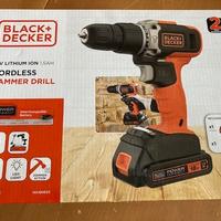 Black+Decker trapano a batteria litio BCD003C1C