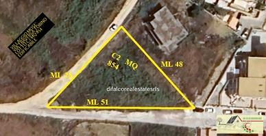 TERRENO EDIFICABILE VILLAGGIO MOSE' mq 834