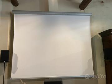 Schermo motorizzato da soffitto e parete