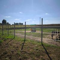 Pali di cemento con anima di ferro