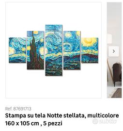 Tela notte stellata