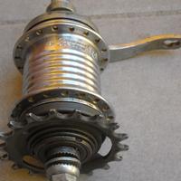 Mozzo ruota bici contropedale