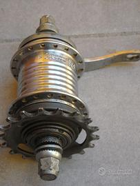 Mozzo ruota bici contropedale