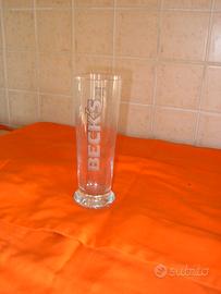 6 bicchieri BIRRA BECKS da 0,20 da collezione