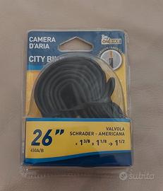 camera d'aria bici 26" 650A/B