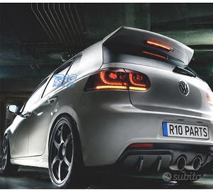 FANALI VOLKSWAGEN VW GOLF 6 LOOK R FULL LED DINAMI