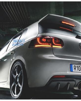 FANALI VOLKSWAGEN VW GOLF 6 LOOK R FULL LED DINAMI