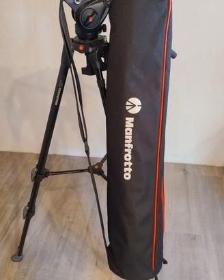 Cavalletto Manfrotto MVT502AM + Testa fluida