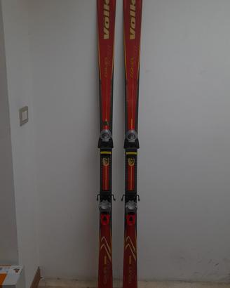 Sci VOLKL CARVER ACESS anni 90 con custodia 
