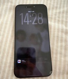 Iphone 16 pro max grigio 256 gb ancora in garanzia