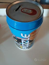 barattolo salvadanaio con puzzle