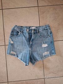 Pantaloncini di Jeans di Zara da donna