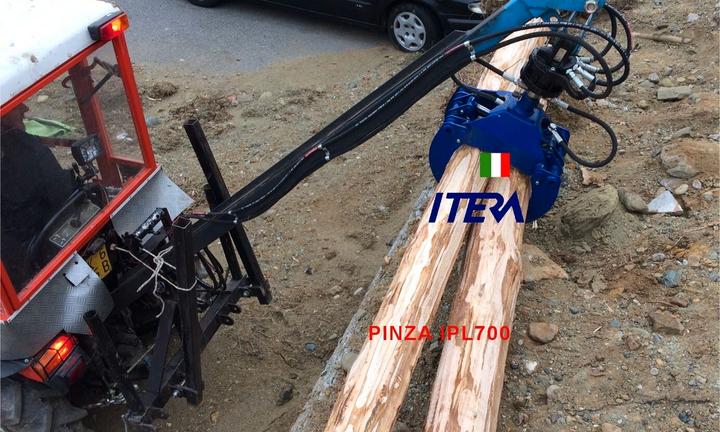 Pinza Legna 70cm Pinze Tronchi Mini escavatori