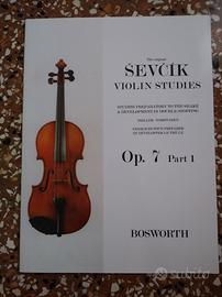 Sevcik- violin studies, op. 7 (I e II) e op.8