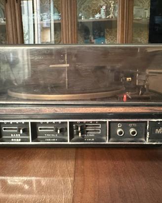 Giradischi vintage (Garrard su base Mirage)