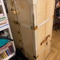 Baule armadio vintage - pezzo unico