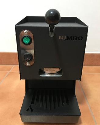 Macchinetta caffè Kimbo Aroma Metal Grio Scuro
