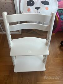 Stokke Trip trap sedia evolutiva bianca