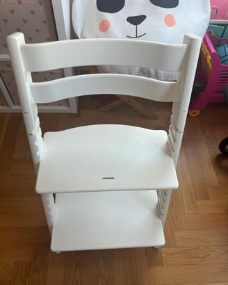Stokke Trip trap sedia evolutiva bianca