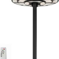 Lampione solare 2000W LED UFO IP67 con sensore