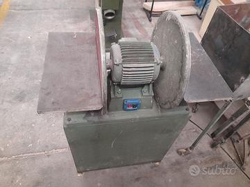 levigatrice doppia a colonna - prezzo trattabile