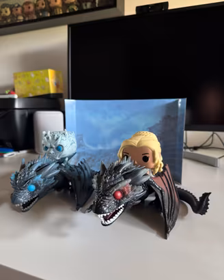 Funko Night King & Icy Viserion Drogon & Daenerys
