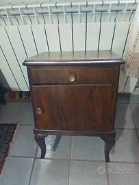 comodino vintage rettangolare