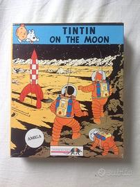 TINTIN on the Moon commodore Amiga 500 CDTV